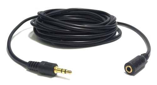 3.5mm Stereo Male/Female Extension Cable 5m